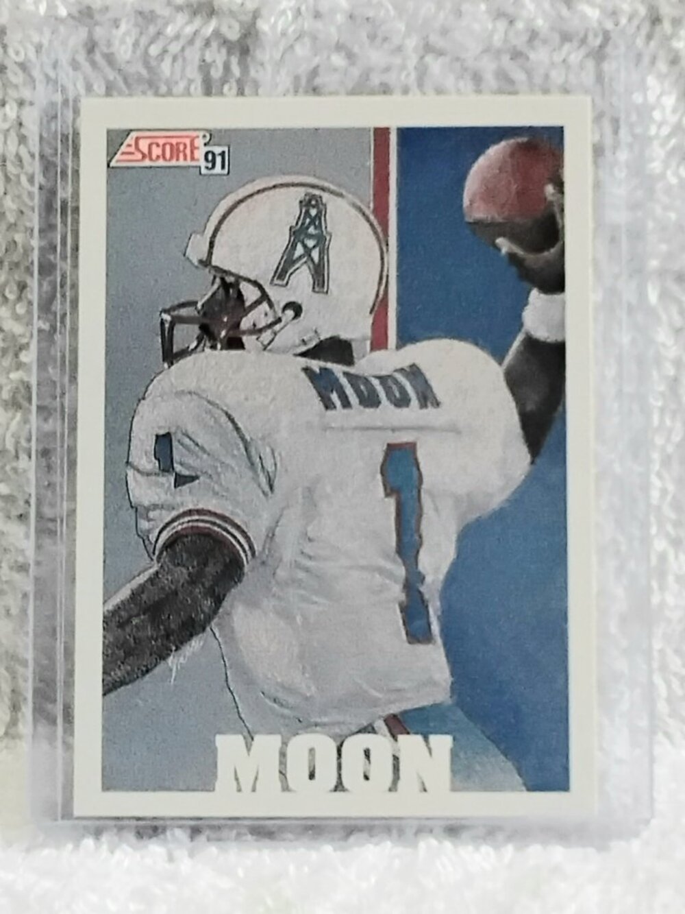 5/$20 Mint 1991 Score Warren Moon Team MVP NFL Card 638!!
